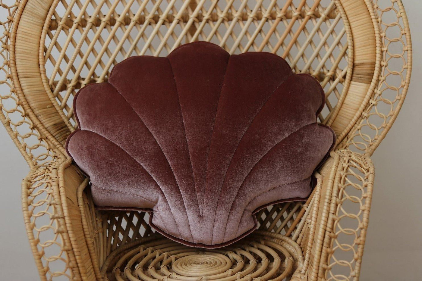 Velvet “Cosmic Pearl” Shell Pillow