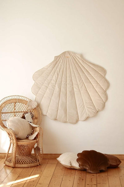 Velvet “Cream” Shell Mat