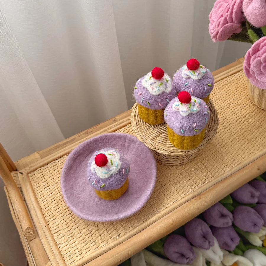 Playtisserie Felt Cupcake