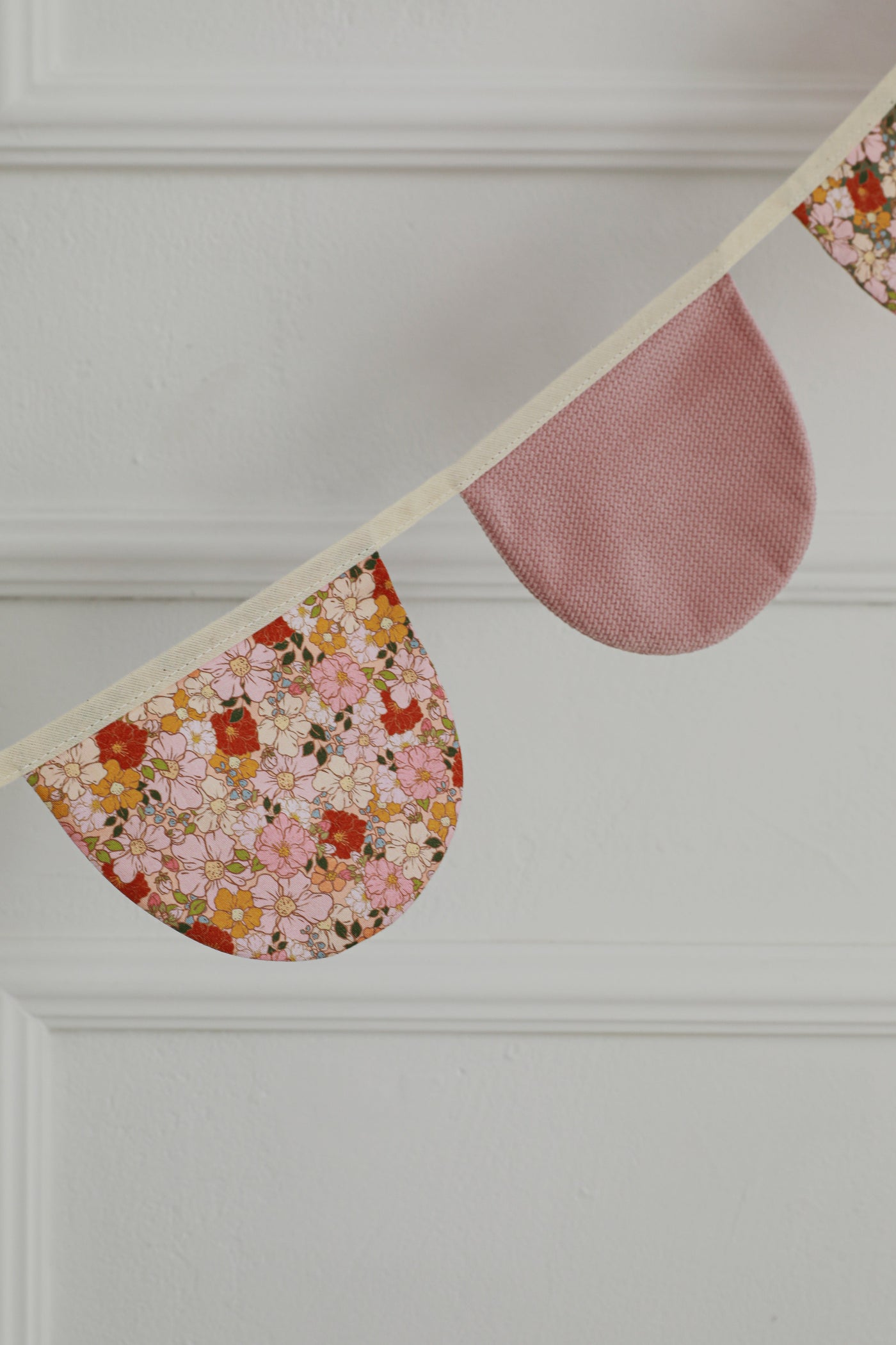 “Summer Garden” Garland with Half Moons