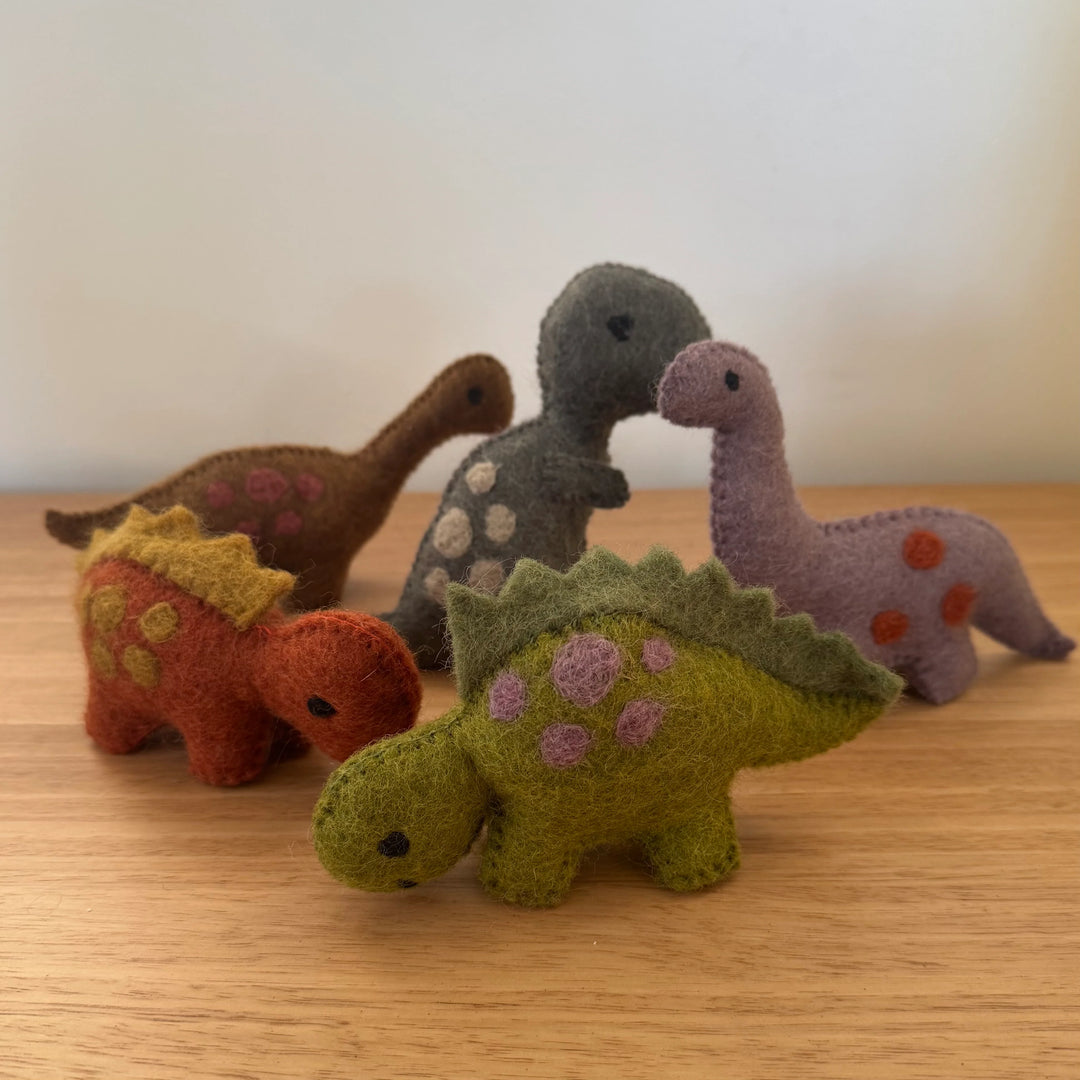 Papoose Natural Dinosaurs, Set of 5