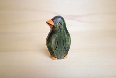 Wooden Penguin Toy