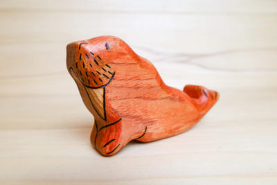 Wooden Walrus Toy