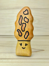 Wooden Morel Mushroom Toy · view 1