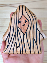 Wooden Lion's Mane Mushroom Toy · view 2