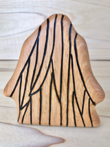 Wooden Lion's Mane Mushroom Toy · view 3