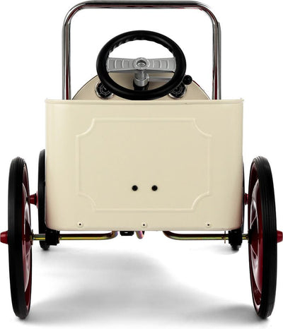 Baghera 1938 Ride On Classic White Pedal Car