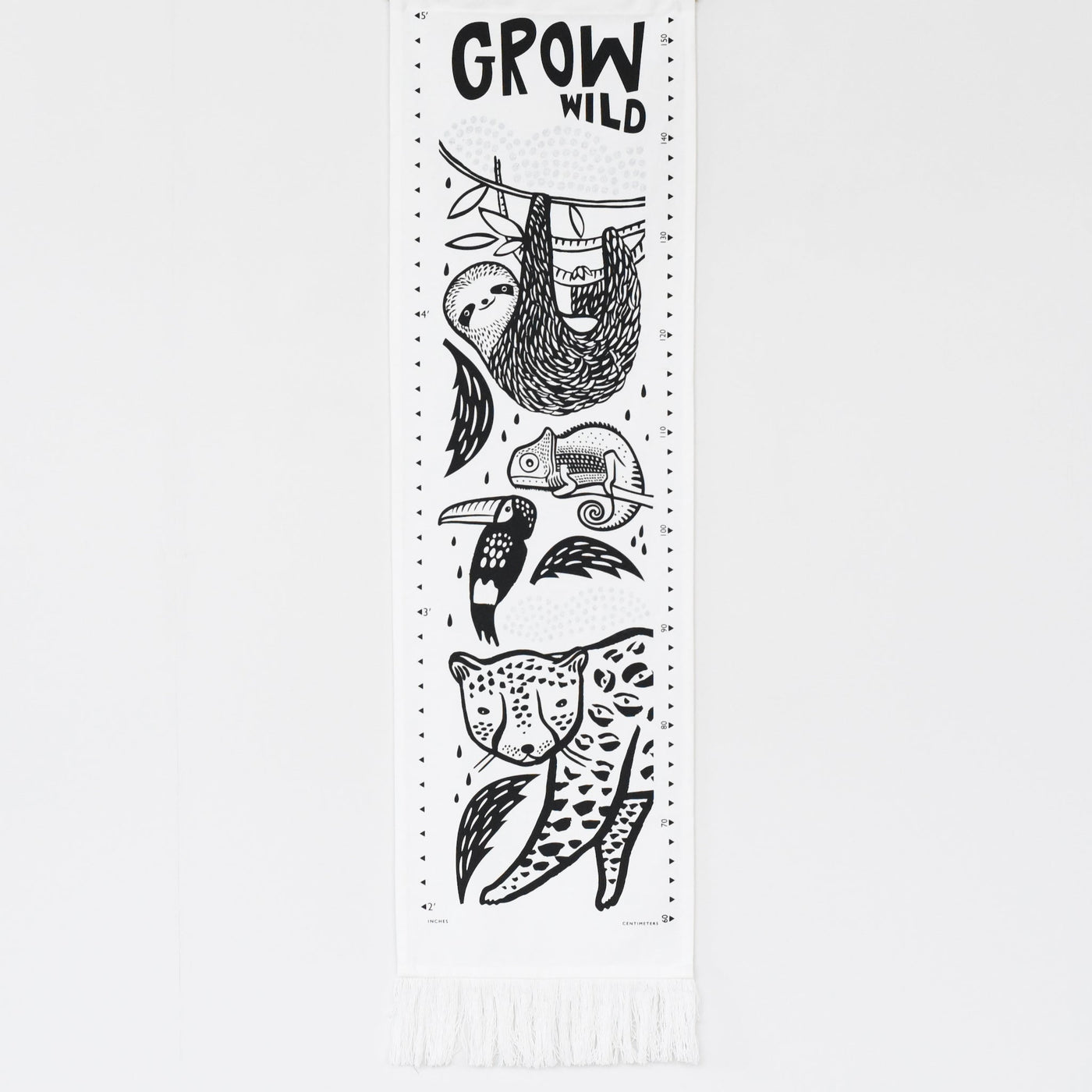 Canvas Growth Chart - Rainforest