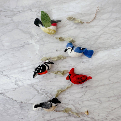 Felt American Bird Garland