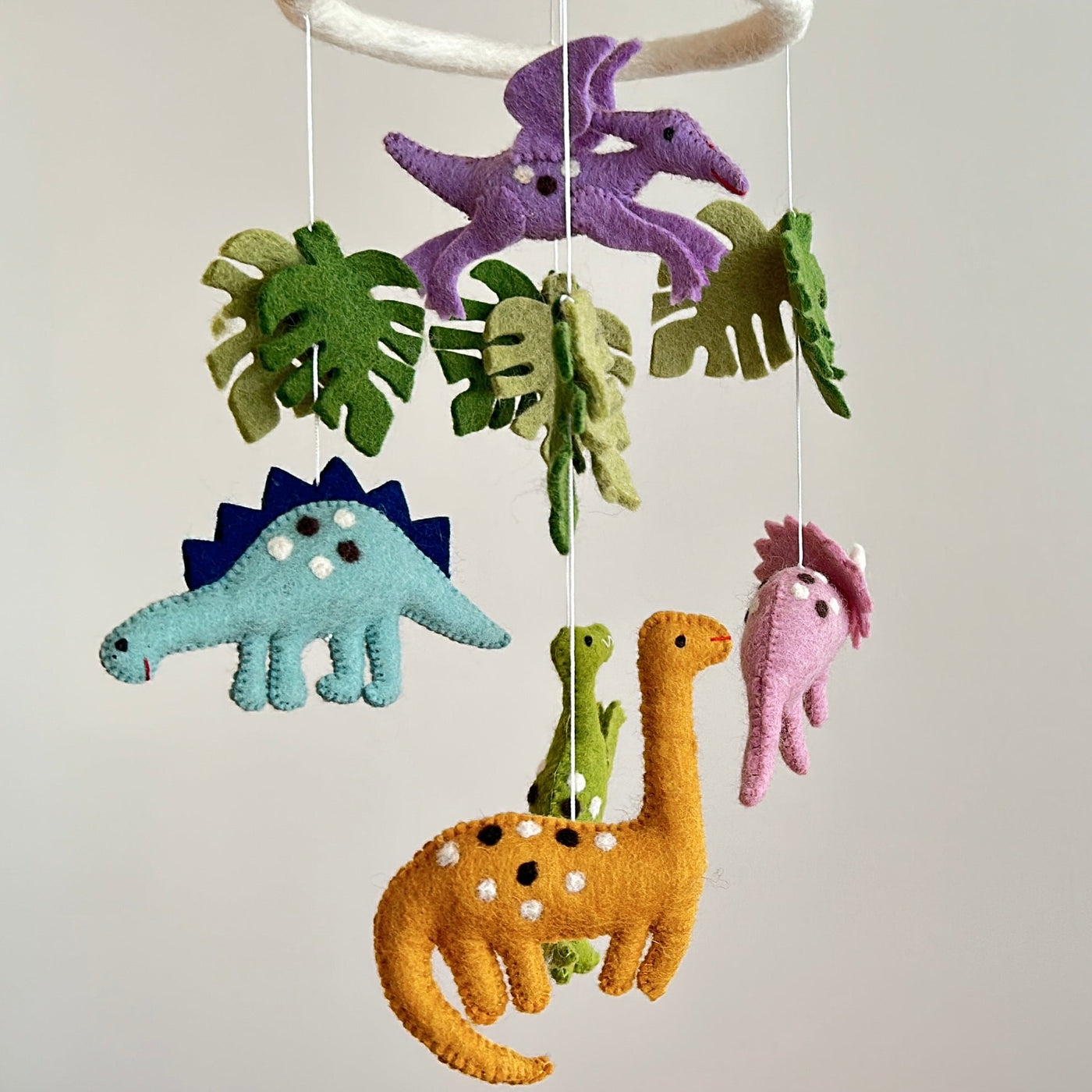 Felt Baby Mobile - Jurassic Dinosaur