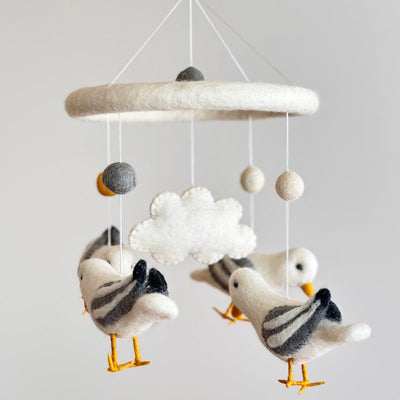 Felt Baby Mobile - Seagull