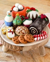 Sale Felt Christmas Play Food Grazing Box, Set B · view 1