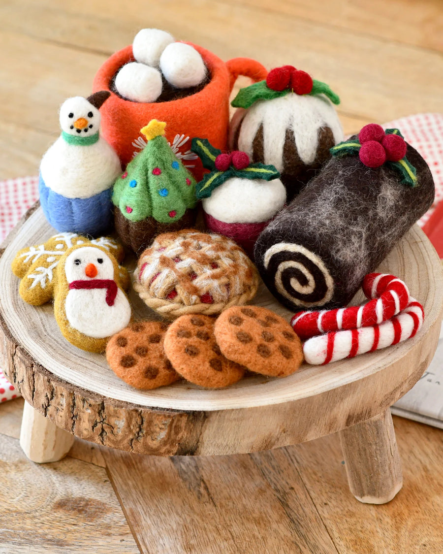 Sale Felt Christmas Play Food Grazing Box, Set B