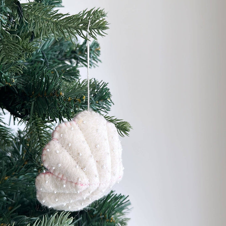 Felt Christmas Ornament Set of 6 - Ocean Creatures