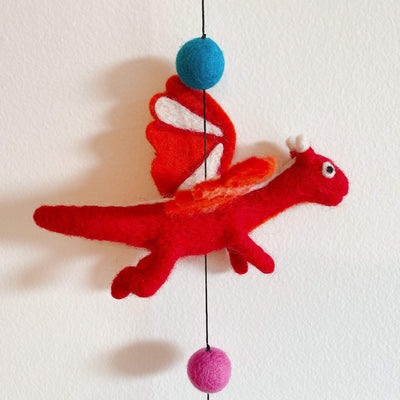Felt Dragon Garland