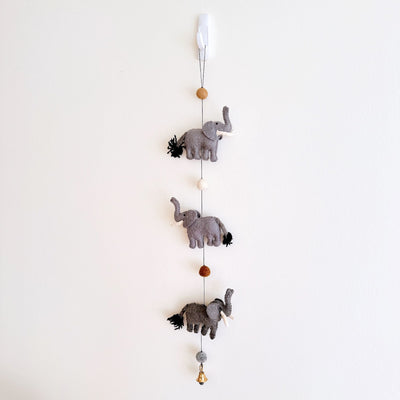 Felt Elephant Garland
