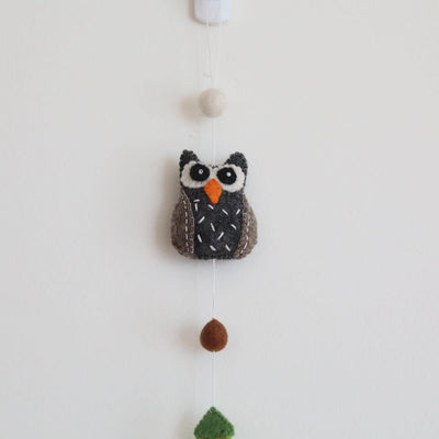 Felt Forest Animal Garland