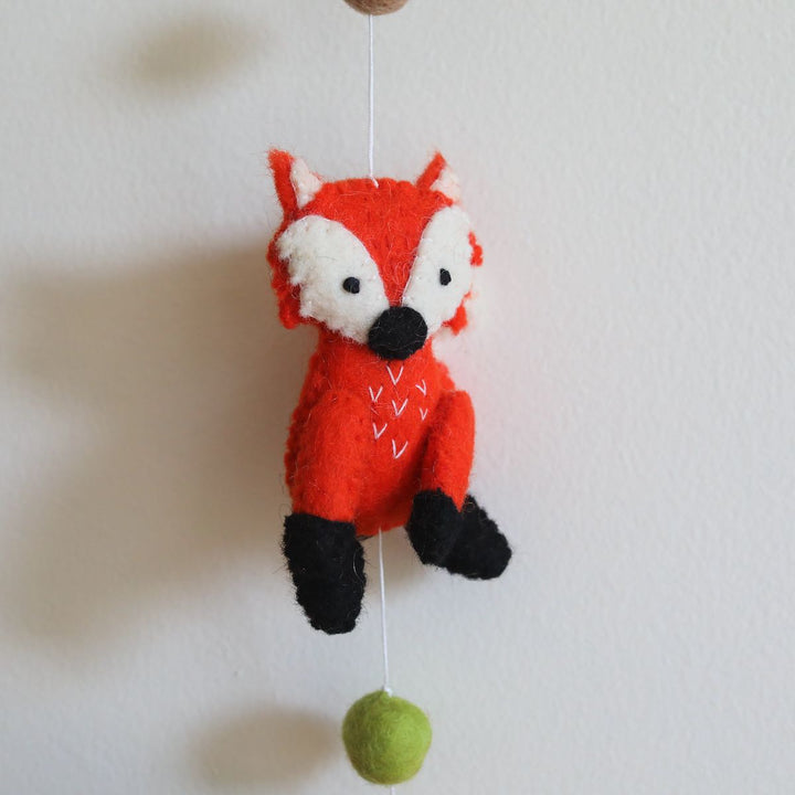 Felt Forest Animal Garland