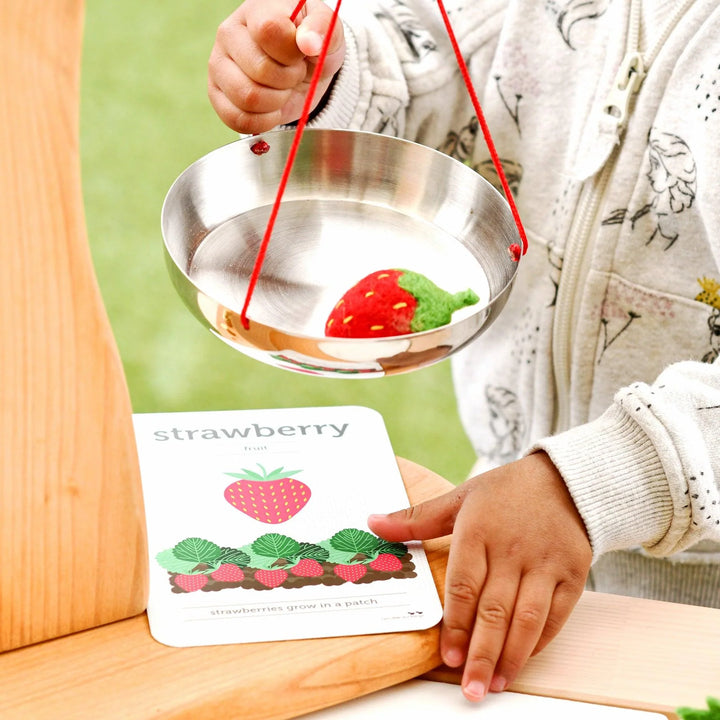 Felt Strawberries, Set of 3