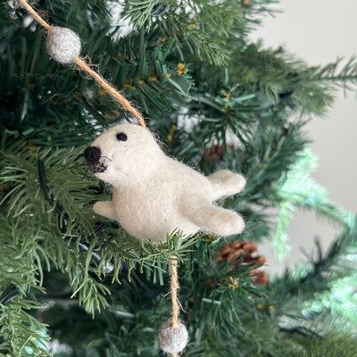 Felt Garland - Seal