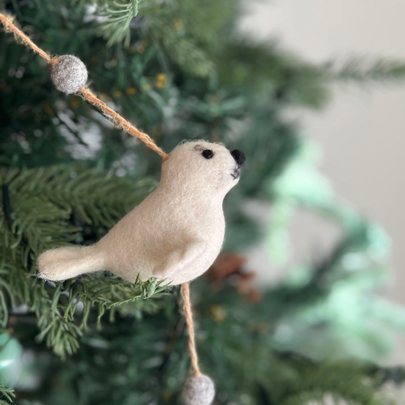 Felt Garland - Seal