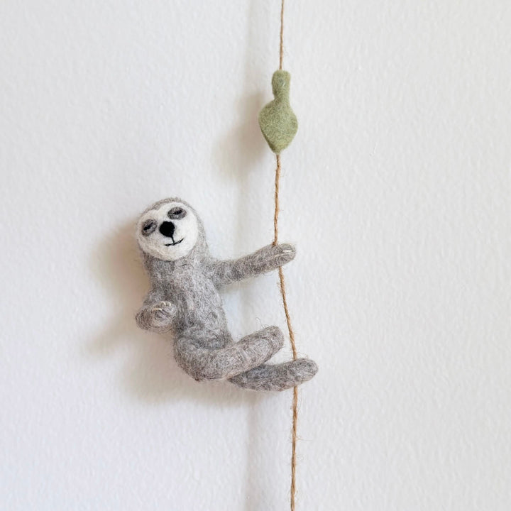 Felt Garland - Slothful Serenity