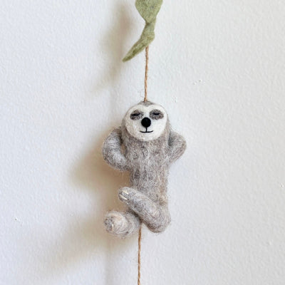 Felt Garland - Slothful Serenity