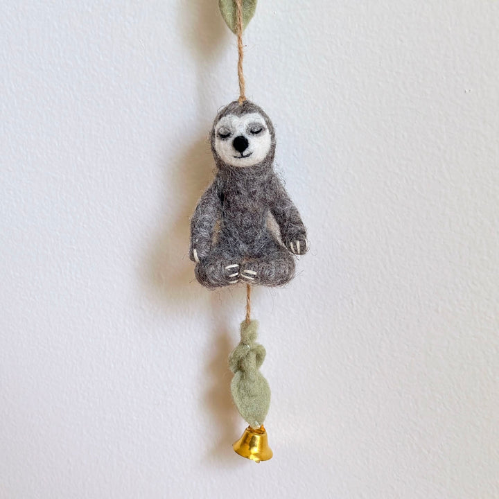 Felt Garland - Slothful Serenity