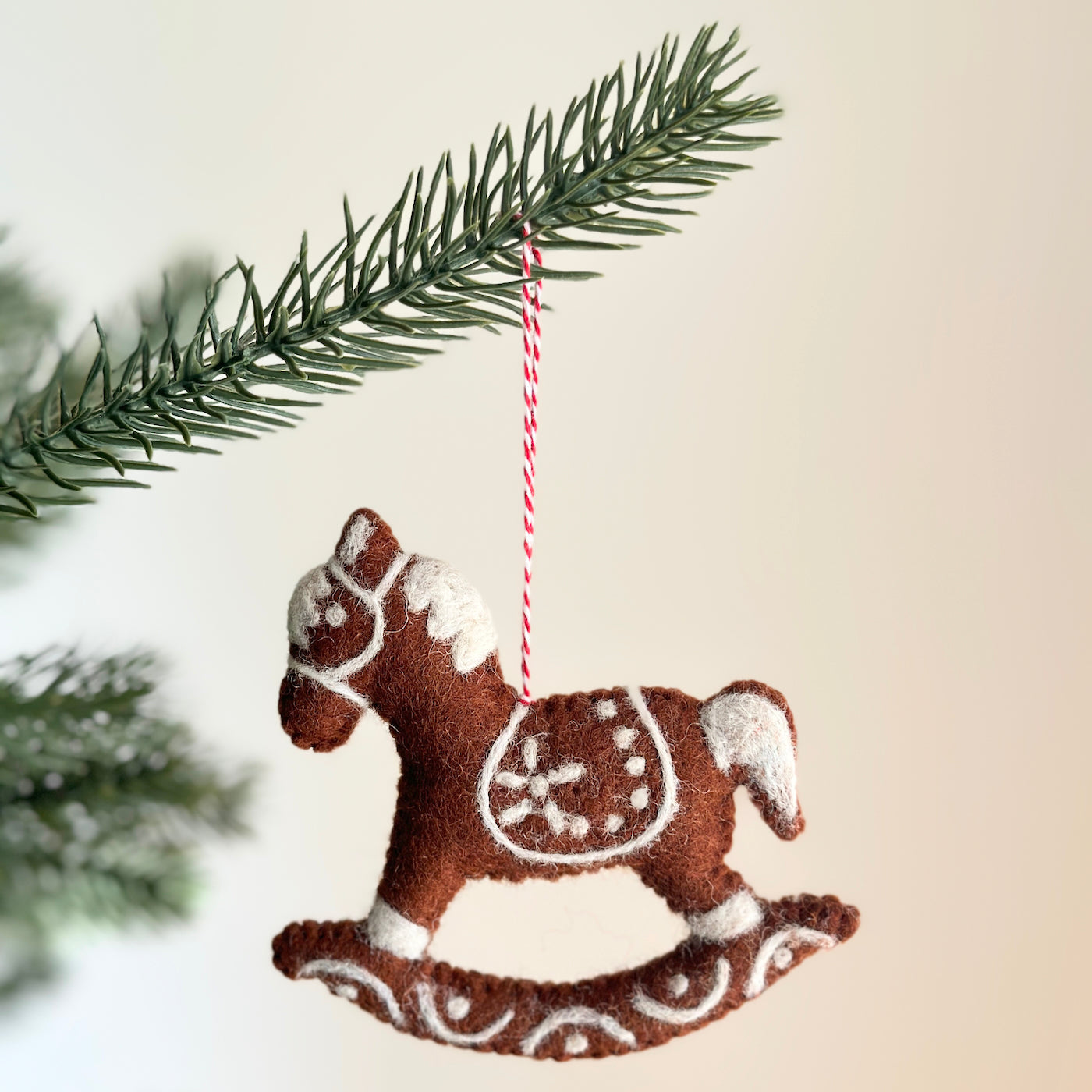 Felt Gingerbread Collection - Rocking Horse
