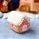 Felt Pink Gingerbread House · view 1