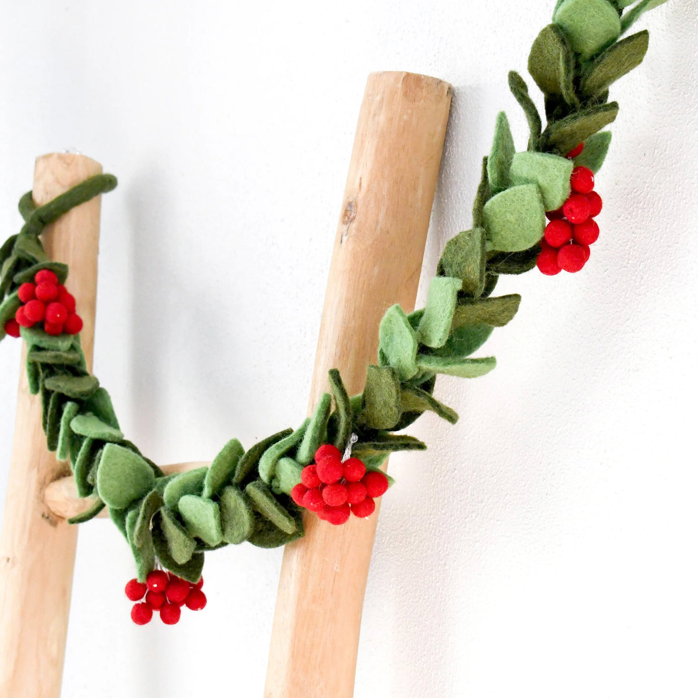 Pre-Order Holly Christmas Garland (Ships in November)