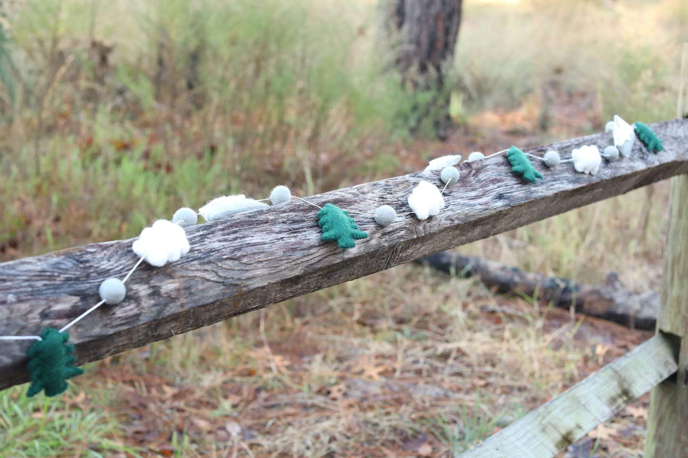Felt Mountain & Cloud Garland