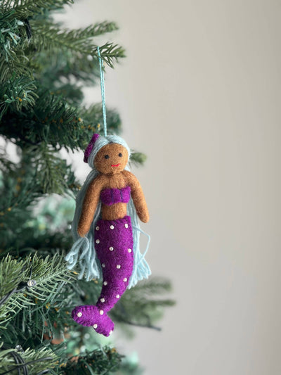 Felt Ornament - Assorted Mermaid