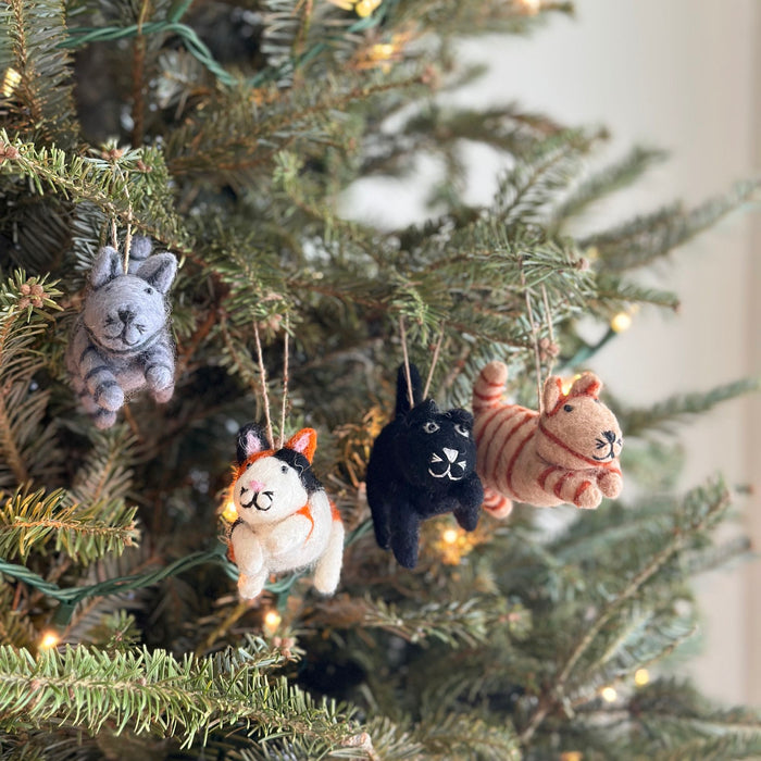 Felt Ornament - Cat