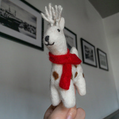 Felt Ornament - Christmas Reindeer