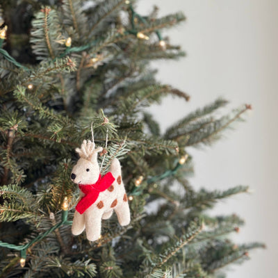 Felt Ornament - Christmas Reindeer