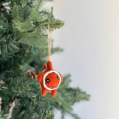 Felt Ornament - Clownfish