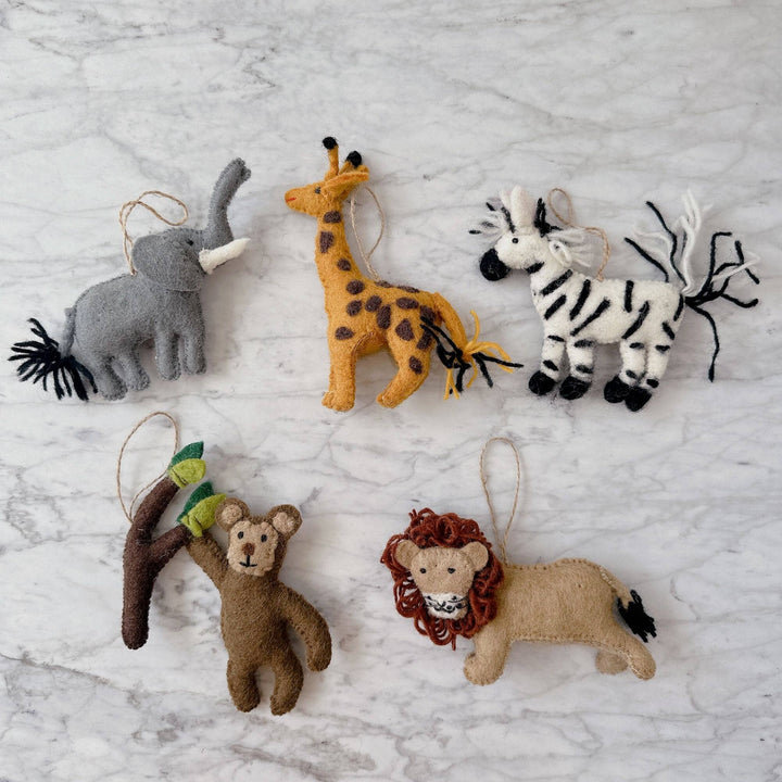Felt Ornament - Lion