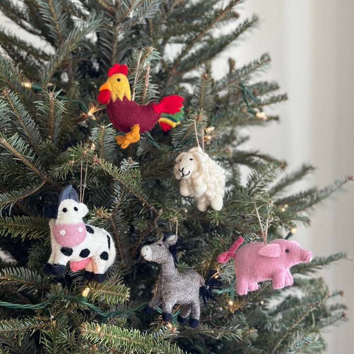 Felt Ornament - Milk Cow