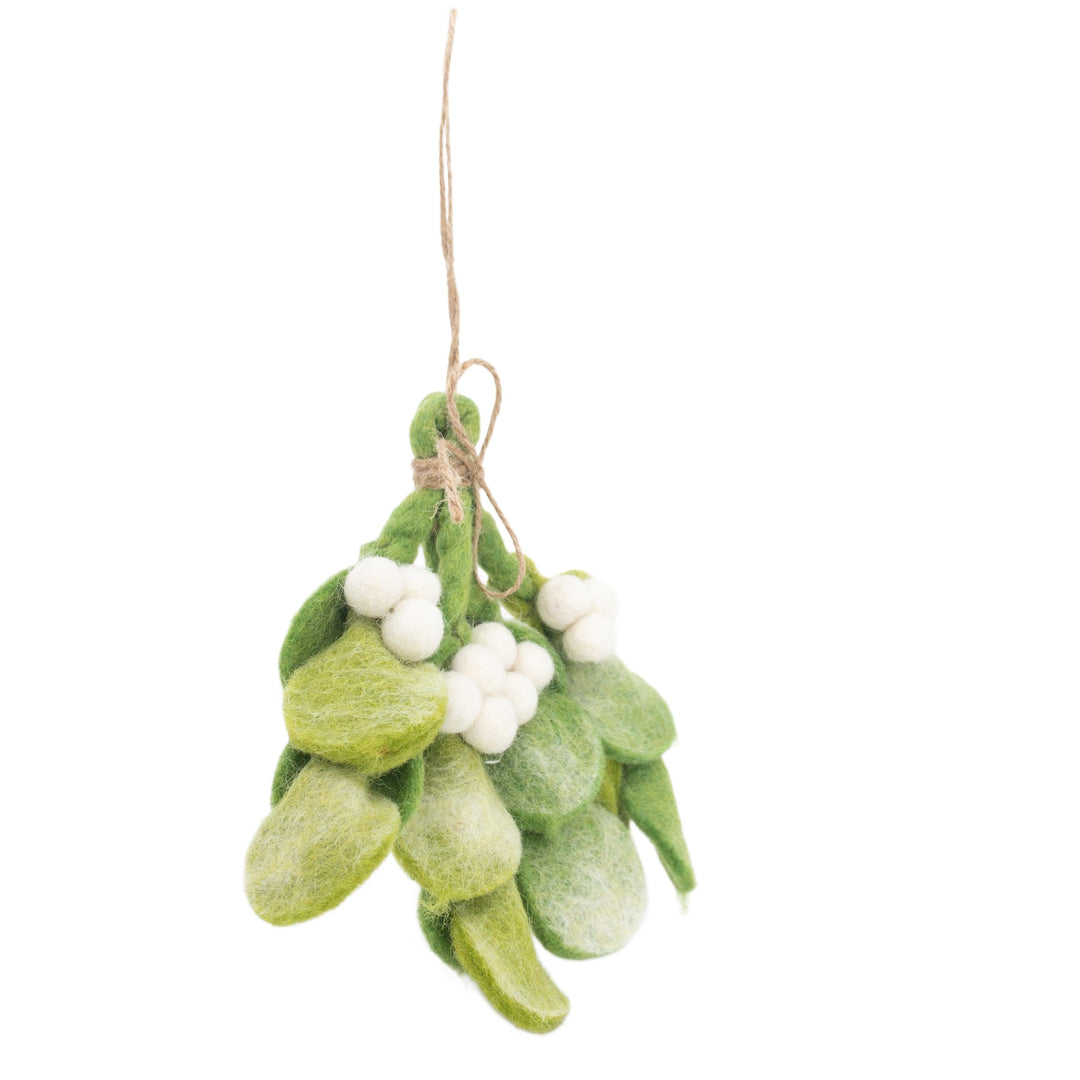 Felt Ornament - Mistletoe Sprig
