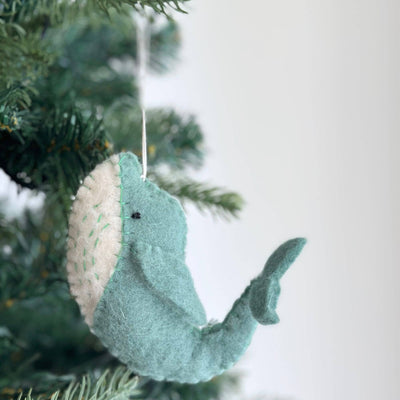 Felt Ornament - Sea Animals Theme / Whale