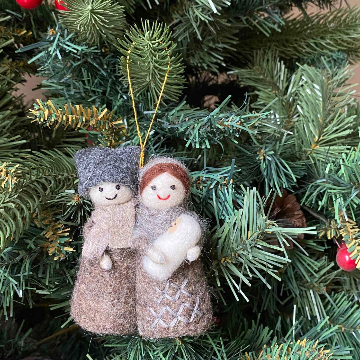 Felt Ornament - The Nativity Scene