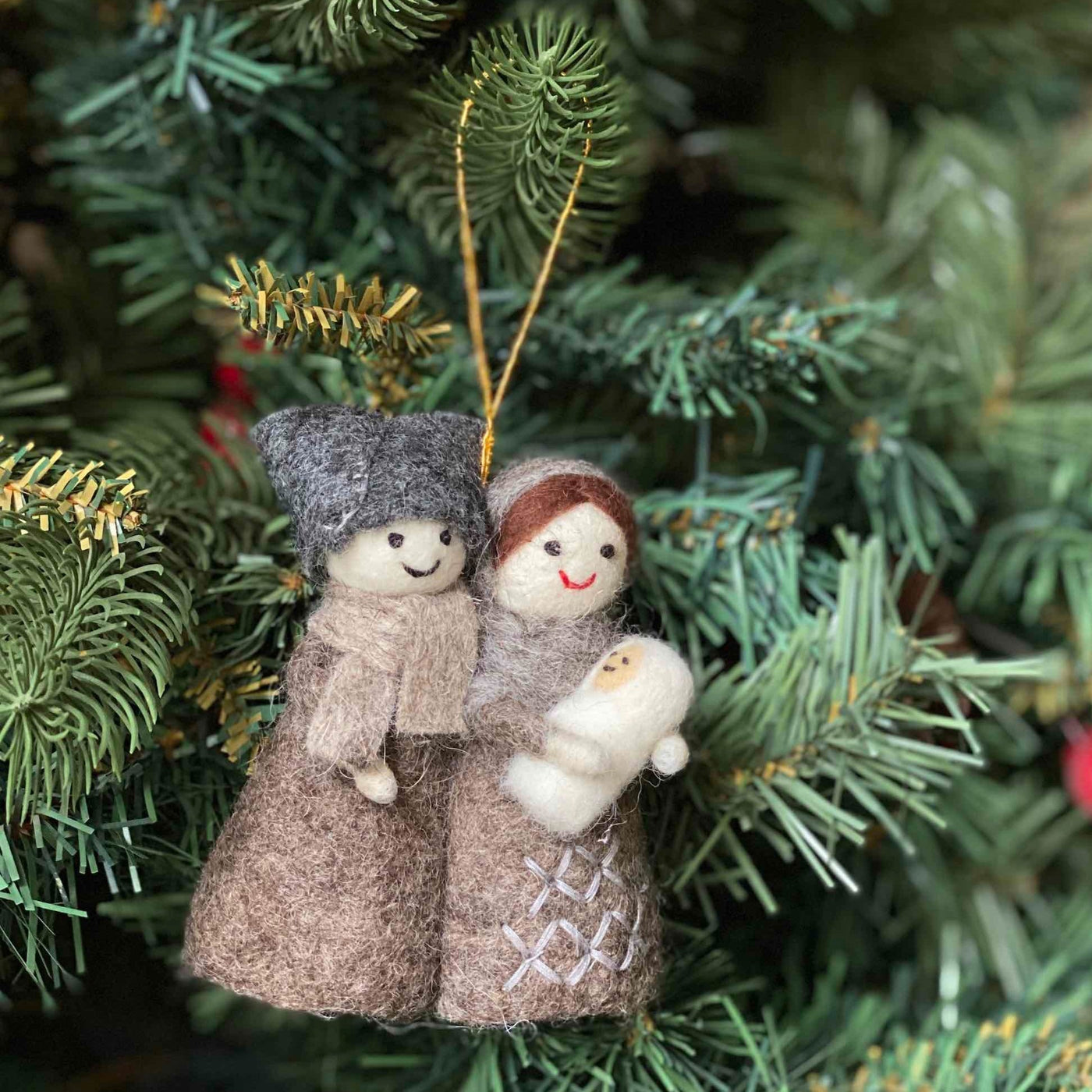 Felt Ornament - The Nativity Scene