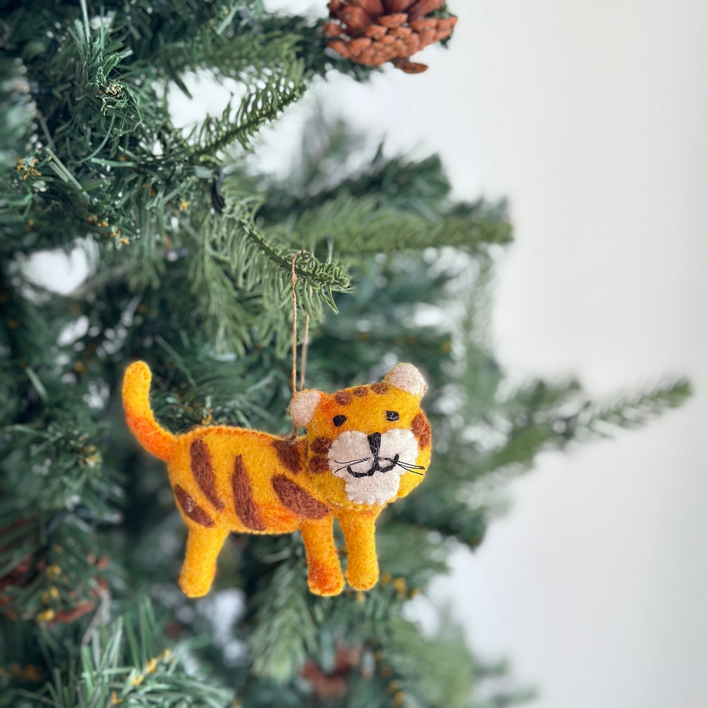 Felt Ornament - Tiger