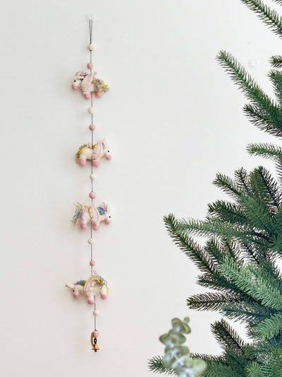 Felt Pastel Unicorn Garland
