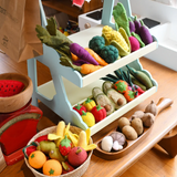 Felt Fruits and Vegetables, Set B, 11 pcs · view 3