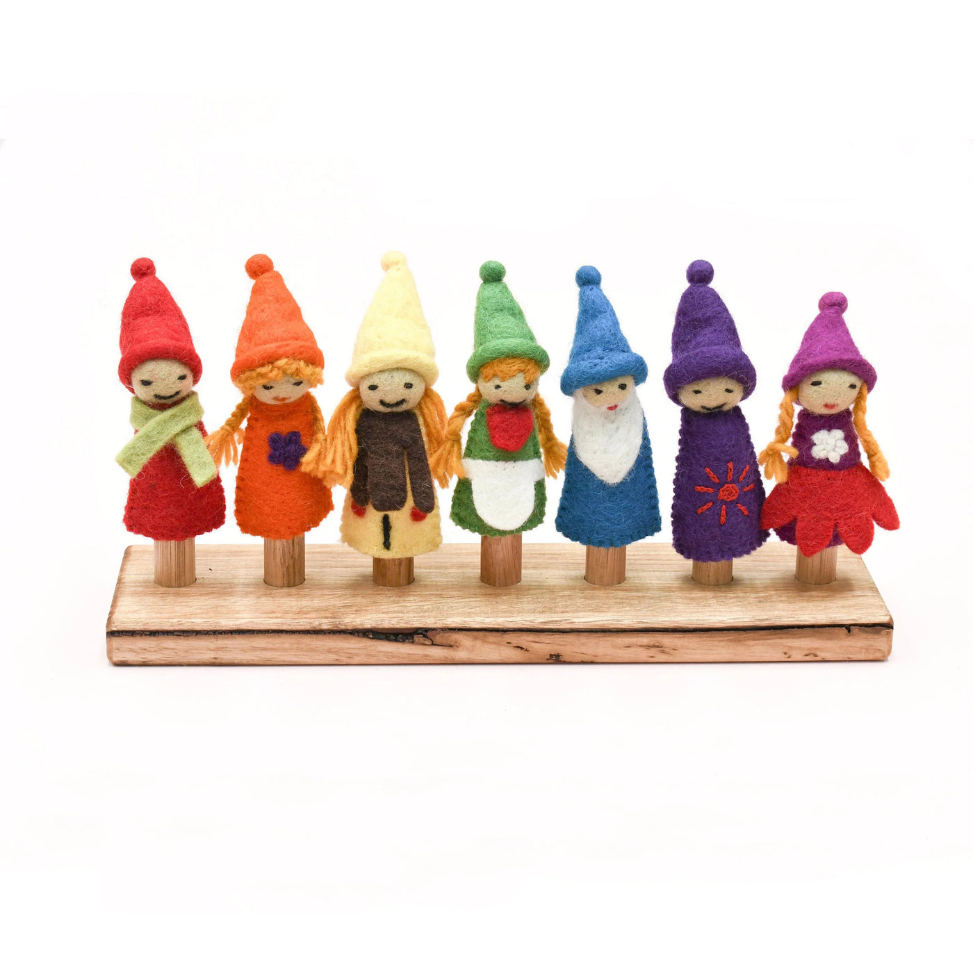 Finger Puppet Stand, 7 Rods