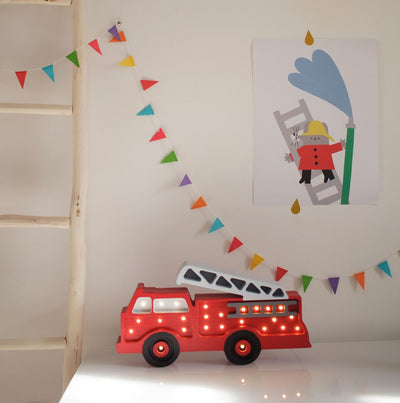 Little Lights Fire Truck Lamp