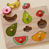 Q Toys Fruit Knob Puzzle · view 1