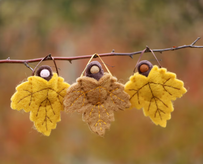 Fairyshadow Golden Leaf Ornament